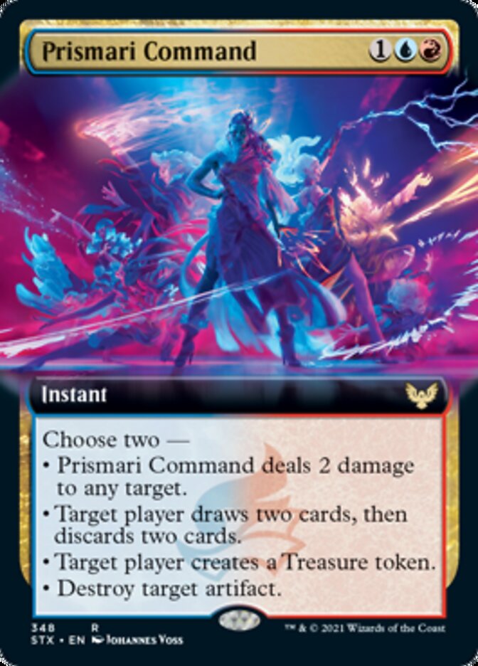 Prismari Command (Extended) [Strixhaven: School of Mages] | Magic Magpie