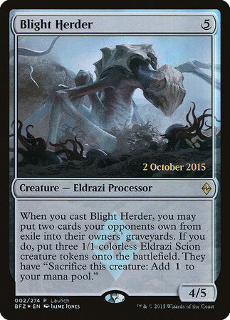 Blight Herder [Battle for Zendikar Promos] | Magic Magpie