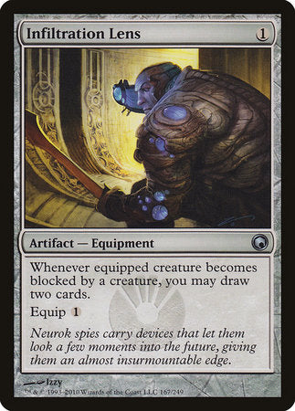Infiltration Lens [Scars of Mirrodin] | Magic Magpie