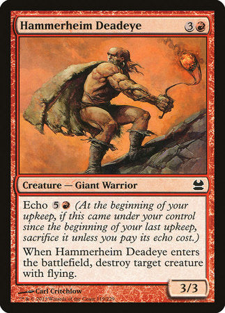 Hammerheim Deadeye [Modern Masters] | Magic Magpie