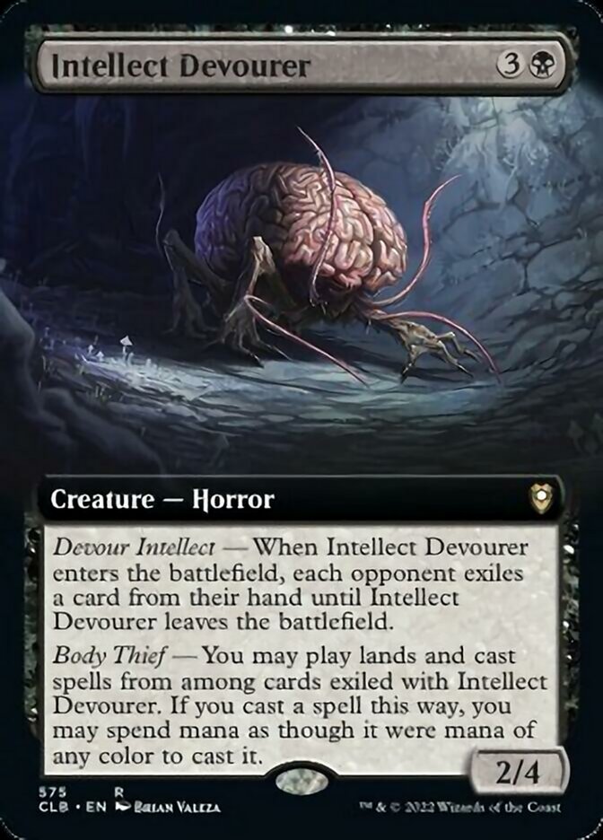 Intellect Devourer (Extended Art) [Commander Legends: Battle for Baldur's Gate] | Magic Magpie