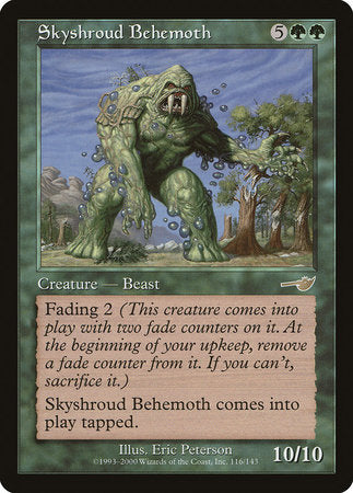 Skyshroud Behemoth [Nemesis] | Magic Magpie