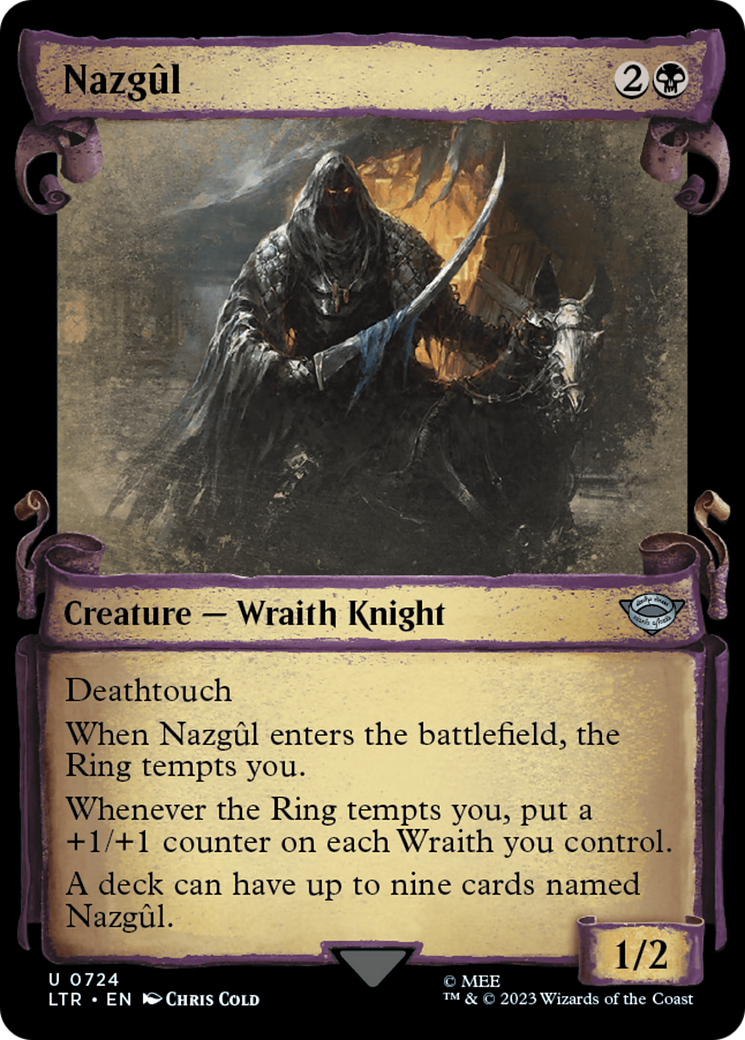 Nazgul (0724) [The Lord of the Rings: Tales of Middle-Earth Showcase Scrolls] | Magic Magpie