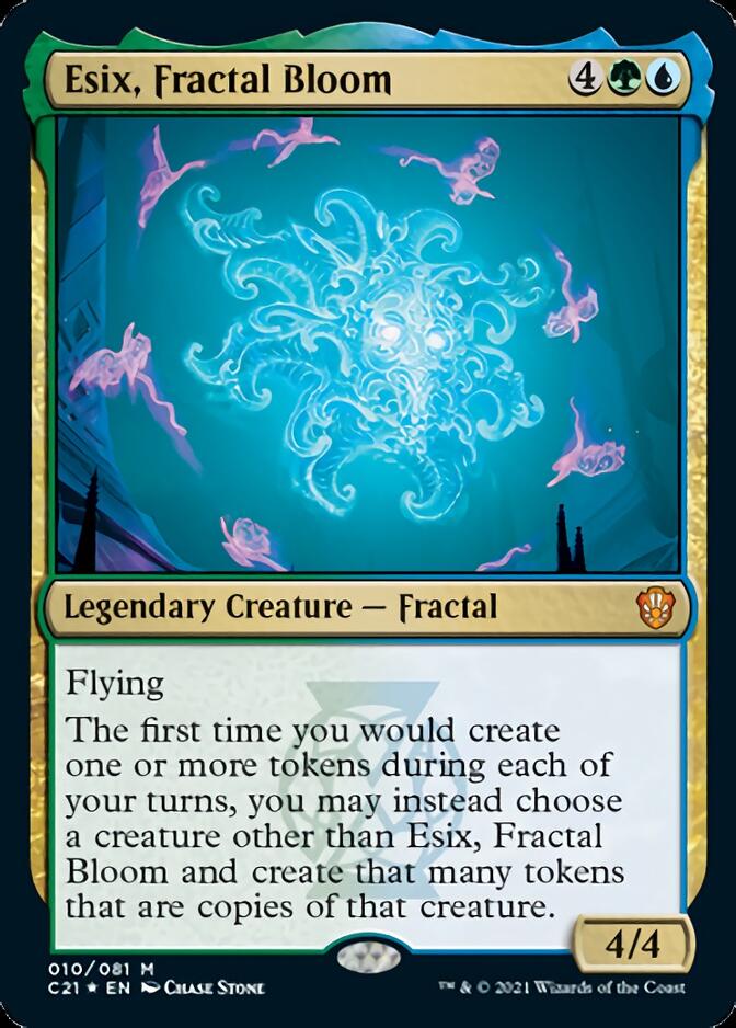 Esix, Fractal Bloom [Commander 2021] | Magic Magpie