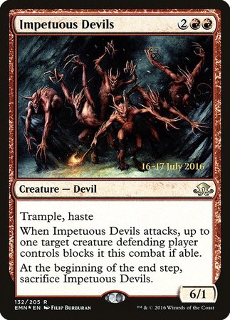 Impetuous Devils [Eldritch Moon Promos] | Magic Magpie