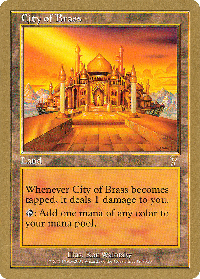 City of Brass (Jan Tomcani) [World Championship Decks 2001] | Magic Magpie