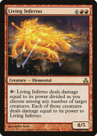 Living Inferno [Guildpact] | Magic Magpie