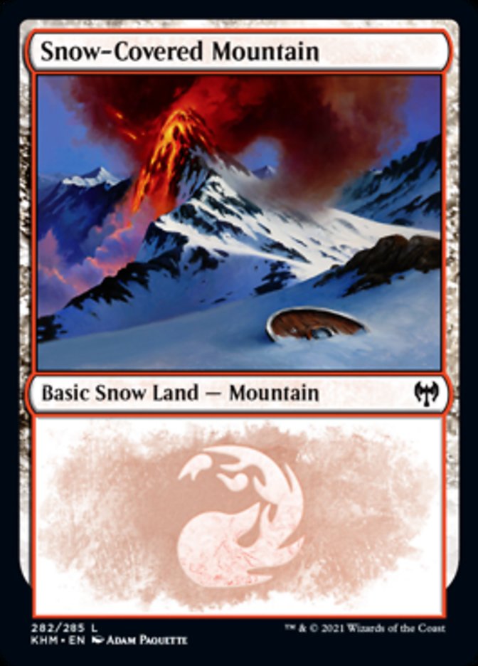 Snow-Covered Mountain (282) [Kaldheim] | Magic Magpie