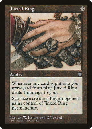 Jinxed Ring [Stronghold] | Magic Magpie