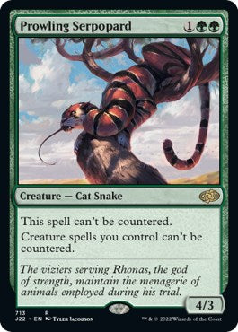 Prowling Serpopard [Jumpstart 2022] | Magic Magpie