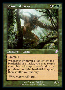 Primeval Titan (Timeshifted) [Time Spiral Remastered] | Magic Magpie