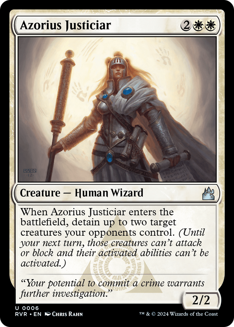 Azorius Justiciar [Ravnica Remastered] | Magic Magpie