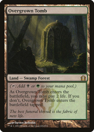 Overgrown Tomb [Return to Ravnica] | Magic Magpie