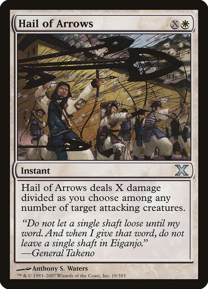 Hail of Arrows [Tenth Edition] | Magic Magpie