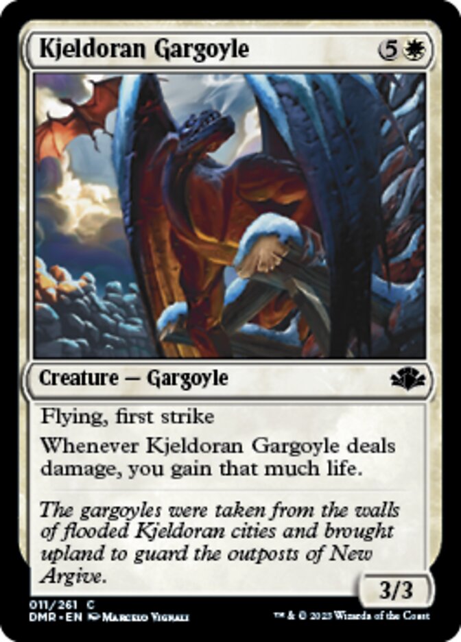 Kjeldoran Gargoyle [Dominaria Remastered] | Magic Magpie