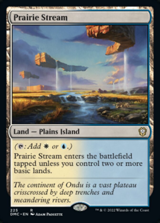 Prairie Stream [Dominaria United Commander] | Magic Magpie