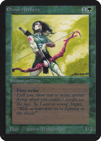 Elvish Archers [Limited Edition Alpha] | Magic Magpie