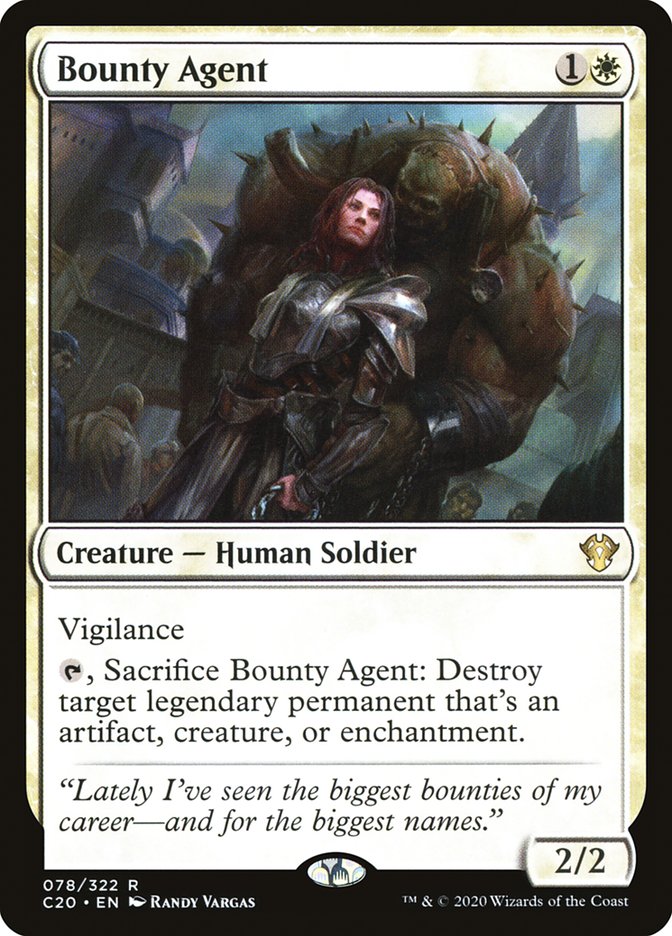 Bounty Agent [Commander 2020] | Magic Magpie