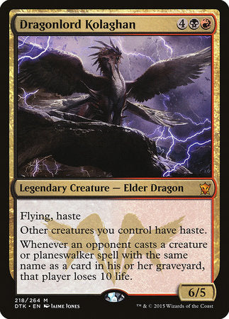 Dragonlord Kolaghan [Dragons of Tarkir] | Magic Magpie