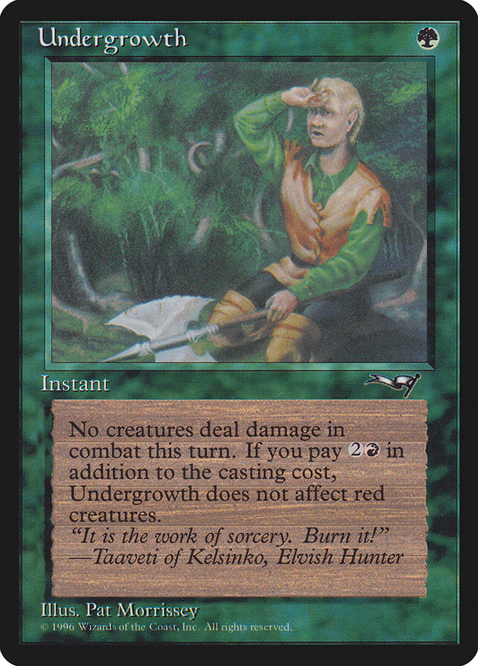 Undergrowth (Wiping Brow) [Alliances] | Magic Magpie