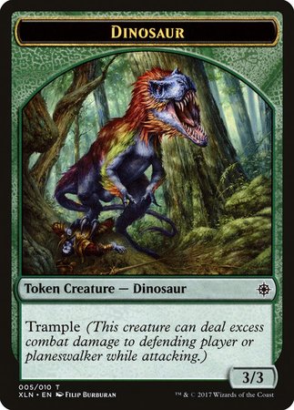 Dinosaur (005) Token [Ixalan Tokens] | Magic Magpie