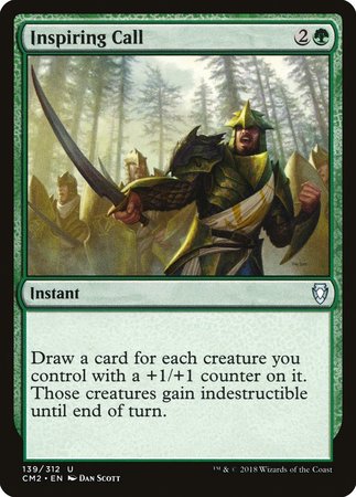 Inspiring Call [Commander Anthology Volume II] | Magic Magpie