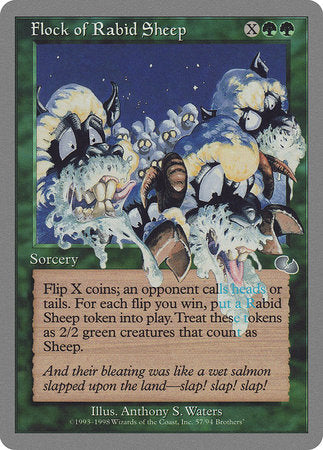 Flock of Rabid Sheep [Unglued] | Magic Magpie