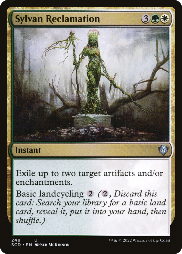 Sylvan Reclamation [Starter Commander Decks] | Magic Magpie