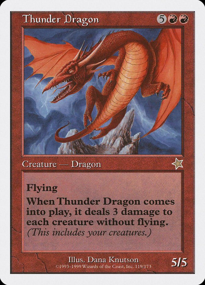 Thunder Dragon [Starter 1999] | Magic Magpie