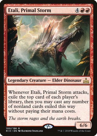 Etali, Primal Storm [Rivals of Ixalan] | Magic Magpie