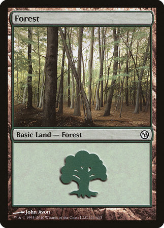 Forest (111) [Duels of the Planeswalkers] | Magic Magpie