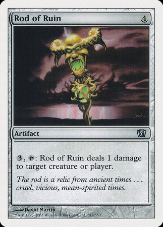 Rod of Ruin [Eighth Edition] | Magic Magpie