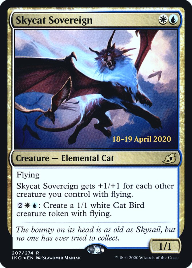 Skycat Sovereign  [Ikoria: Lair of Behemoths Prerelease Promos] | Magic Magpie