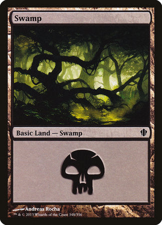 Swamp (348) [Commander 2013] | Magic Magpie