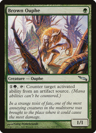 Brown Ouphe [Mirrodin] | Magic Magpie