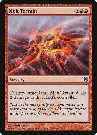 Melt Terrain [Scars of Mirrodin] | Magic Magpie