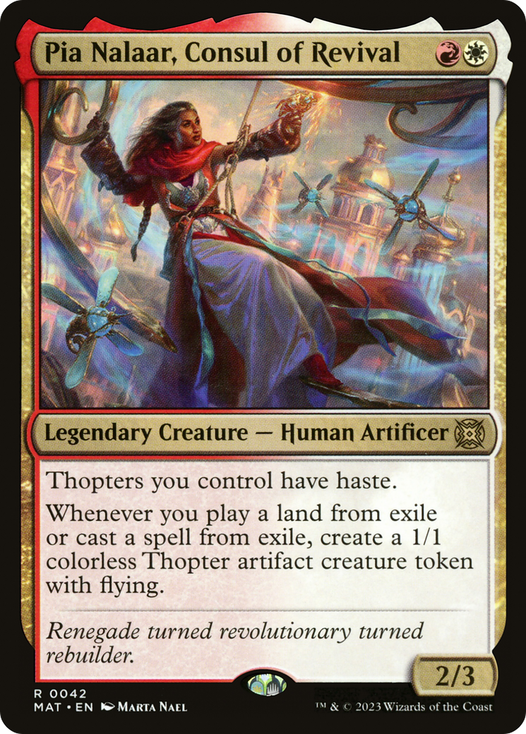 Pia Nalaar, Consul of Revival [March of the Machine: The Aftermath] | Magic Magpie