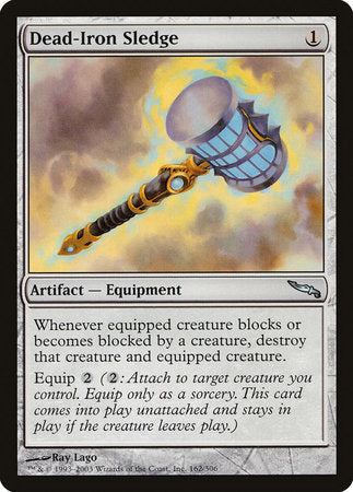 Dead-Iron Sledge [Mirrodin] | Magic Magpie