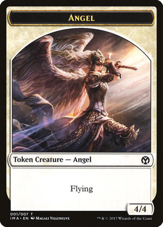 Angel Token (001) [Iconic Masters Tokens] | Magic Magpie