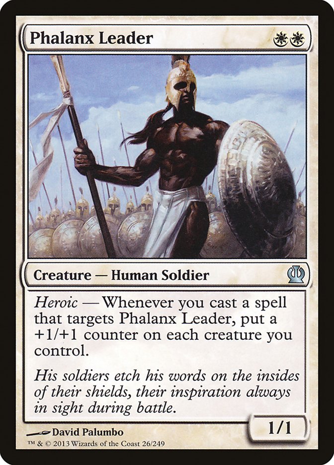 Phalanx Leader [Theros] | Magic Magpie