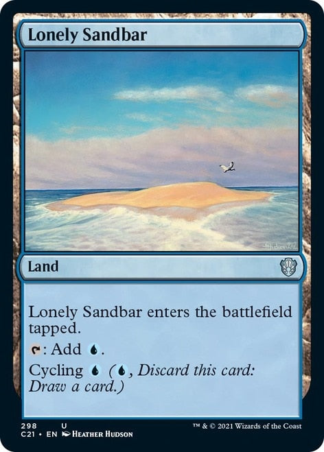 Lonely Sandbar [Commander 2021] | Magic Magpie