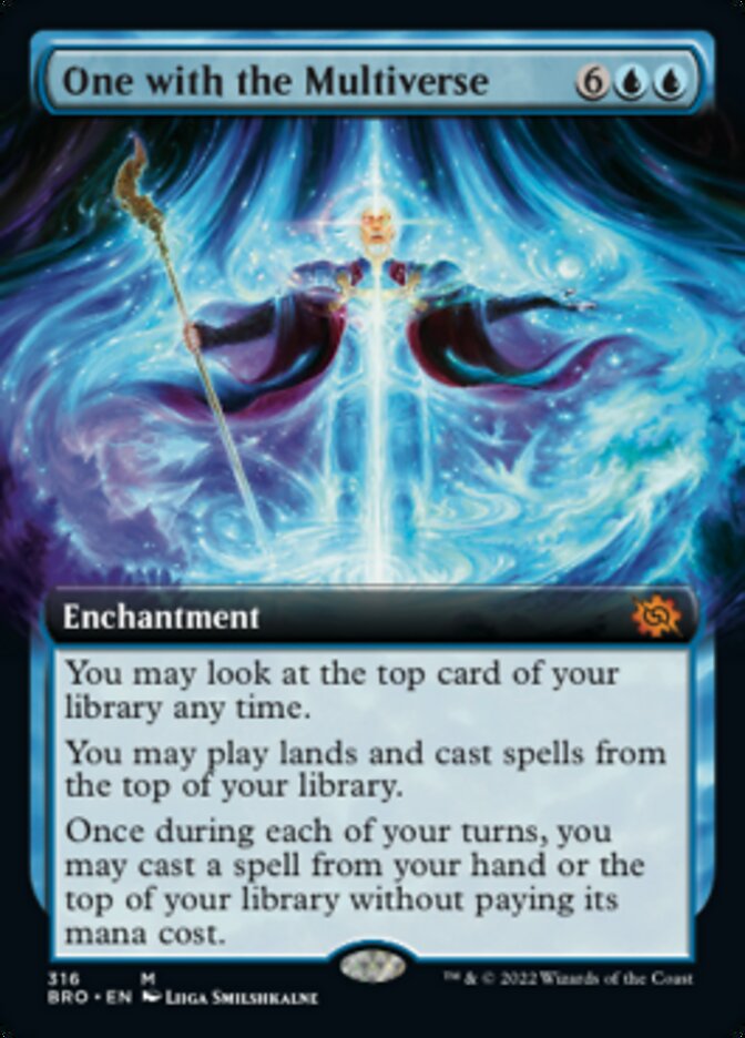 One with the Multiverse (Extended Art) [The Brothers' War] | Magic Magpie