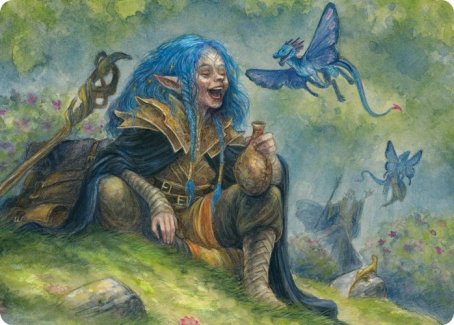 Feywild Trickster Art Card [Dungeons & Dragons: Adventures in the Forgotten Realms Art Series] | Magic Magpie