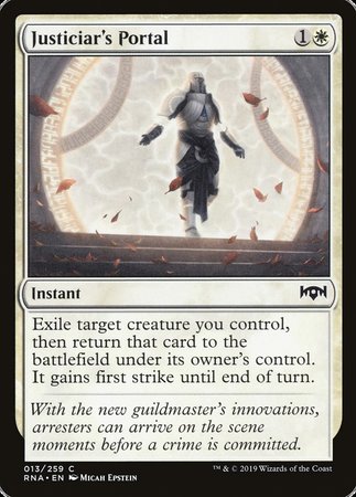 Justiciar's Portal [Ravnica Allegiance] | Magic Magpie