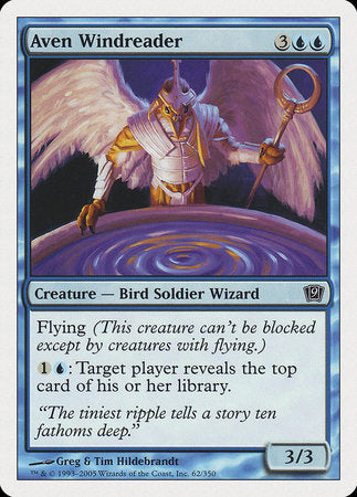 Aven Windreader [Ninth Edition] | Magic Magpie