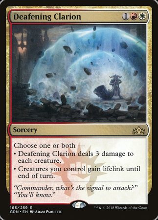 Deafening Clarion [Guilds of Ravnica] | Magic Magpie