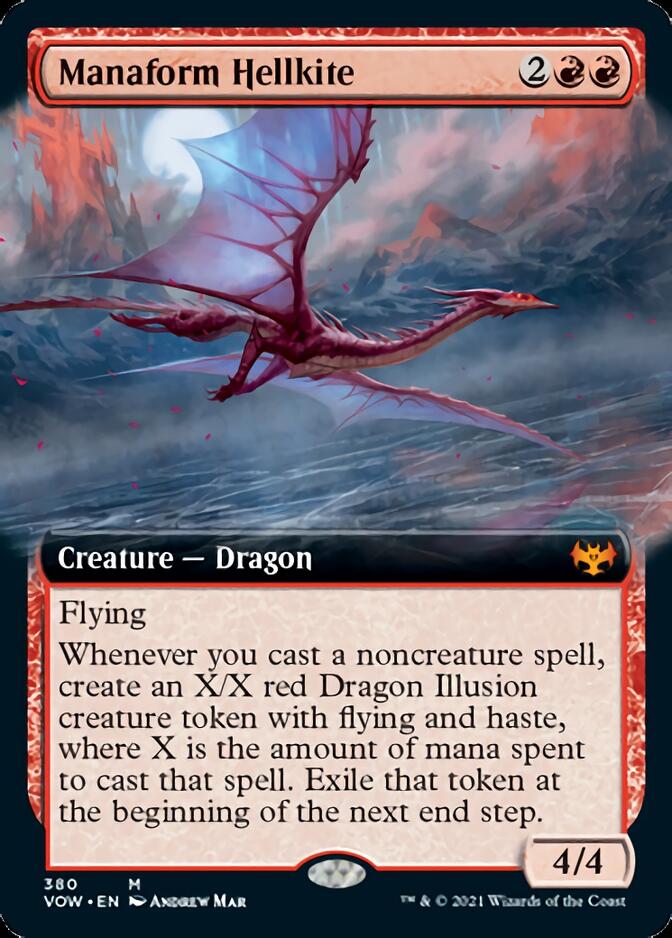 Manaform Hellkite (Extended) [Innistrad: Crimson Vow] | Magic Magpie