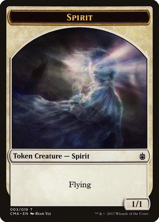 Spirit Token (003) [Commander Anthology Tokens] | Magic Magpie