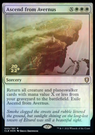 Ascend from Avernus [Commander Legends: Battle for Baldur's Gate Prerelease Promos] | Magic Magpie