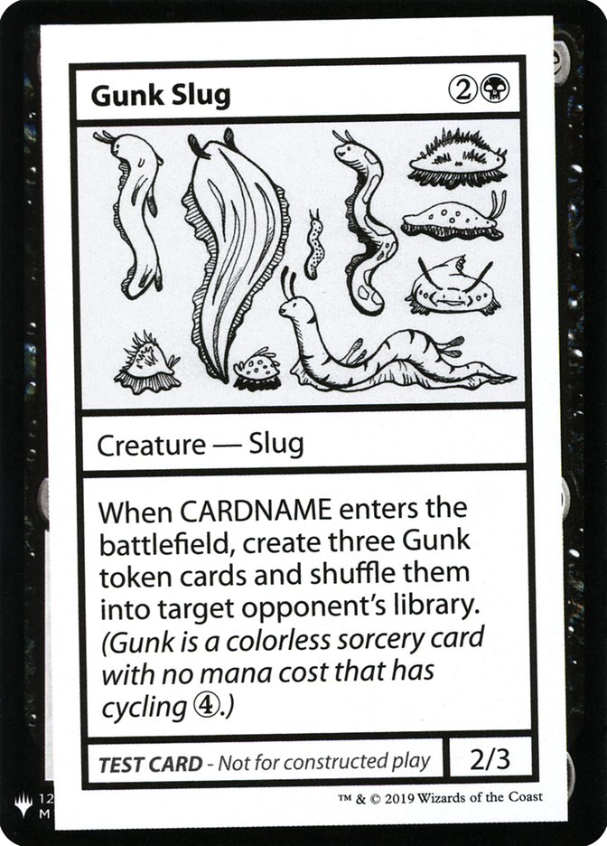 Gunk Slug [Mystery Booster Playtest Cards] | Magic Magpie